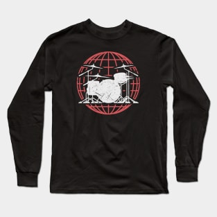 Vintage Drums Long Sleeve T-Shirt